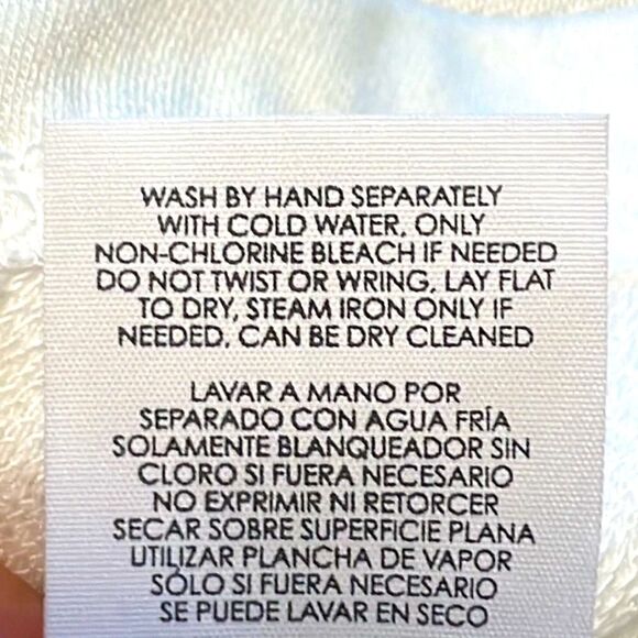 Cabi top open back detail in cream color with raglan long sleeves tunic size M - Picture 9 of 9